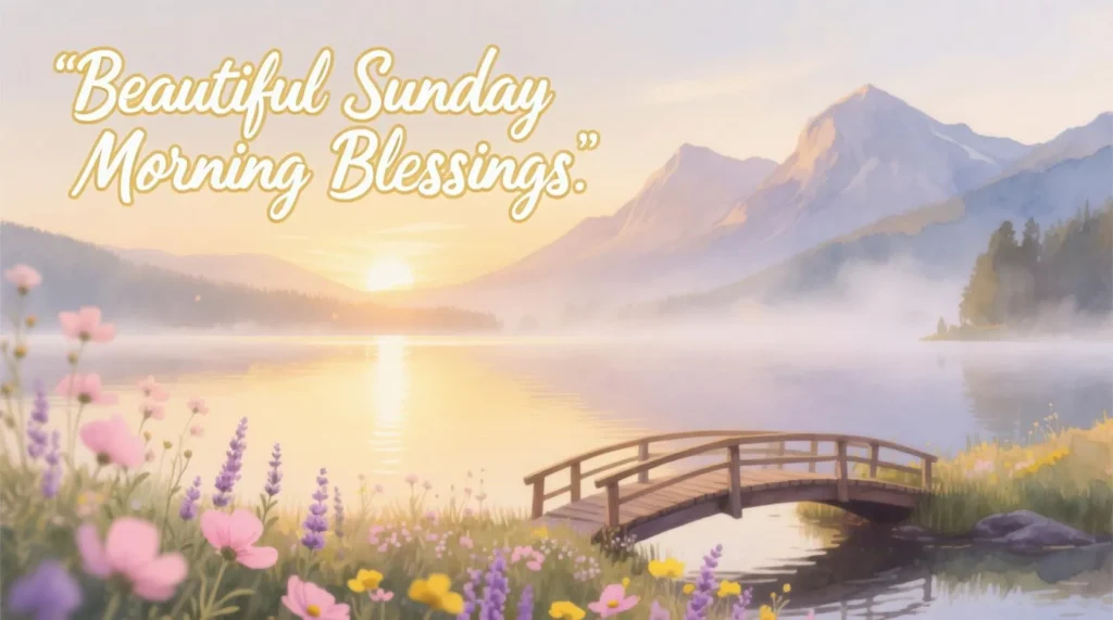 Beautiful Sunday Morning Blessings