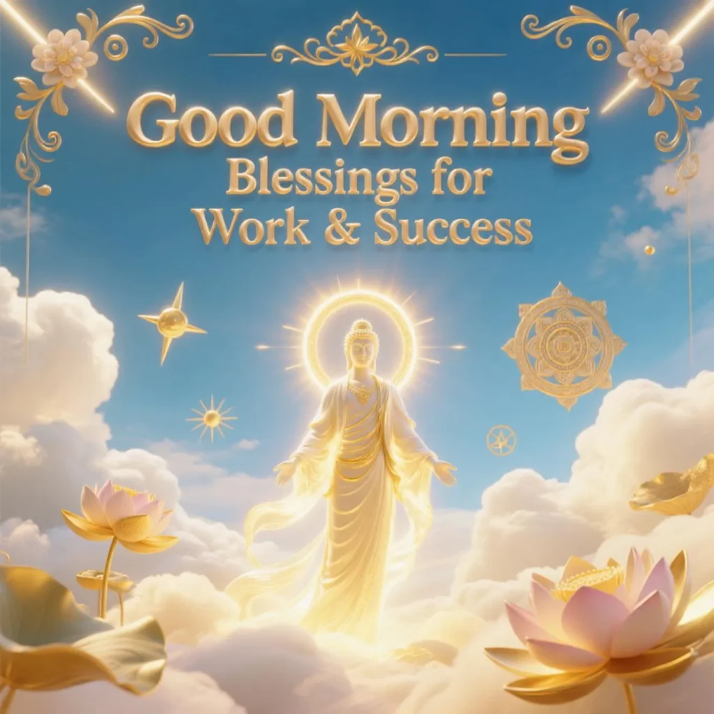 Good Morning Blessings for Work & Success