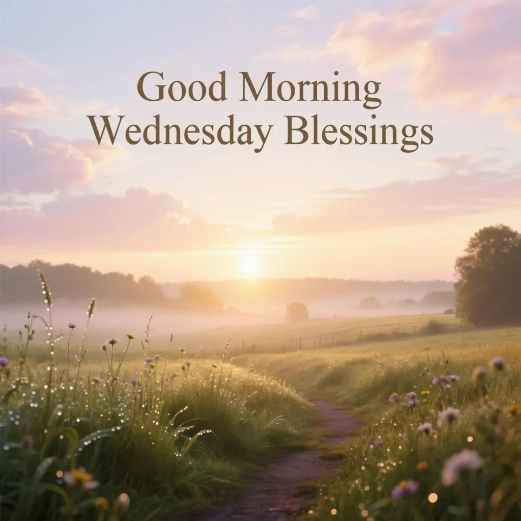 Good Morning Wednesday Blessings 