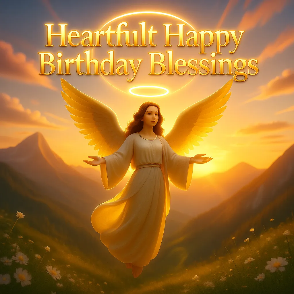 Heartfelt Happy Birthday Blessings