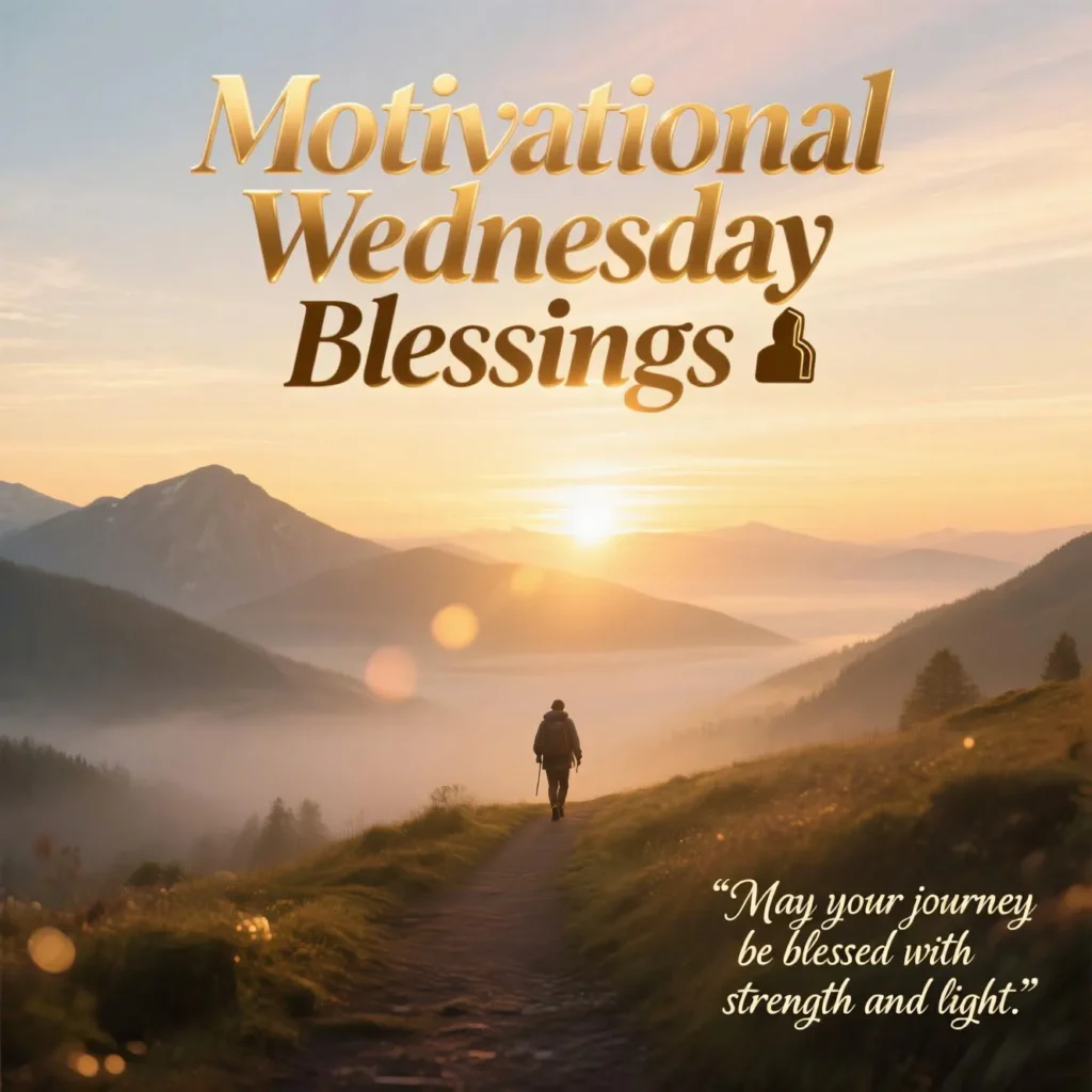Motivational Wednesday Blessings 