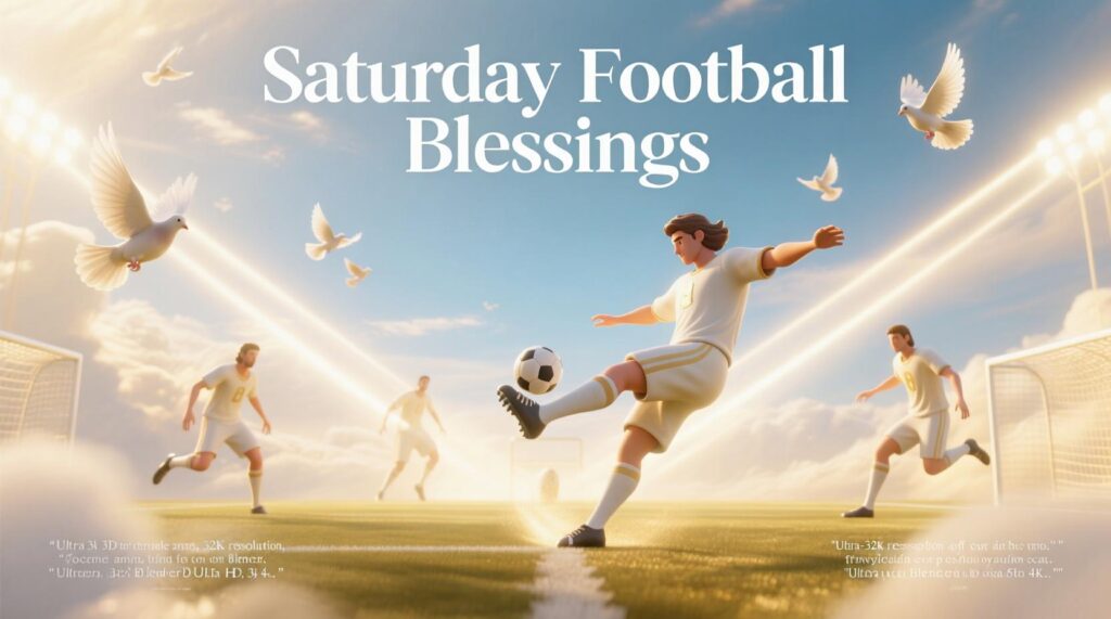 Saturday Football Blessings