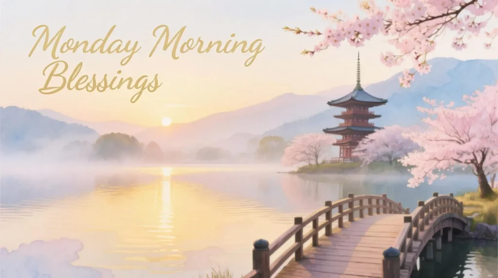 Beautiful Monday Morning Blessings