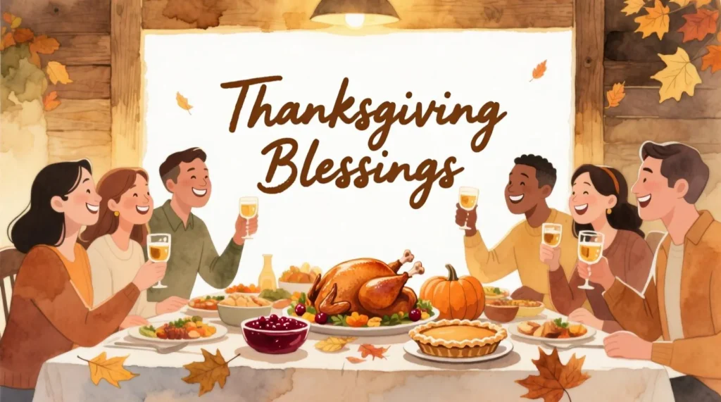 Friends Thanksgiving Blessings