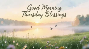 Read more about the article 🌸✨ 300+ Good Morning Thursday Blessings to Brighten Your Day