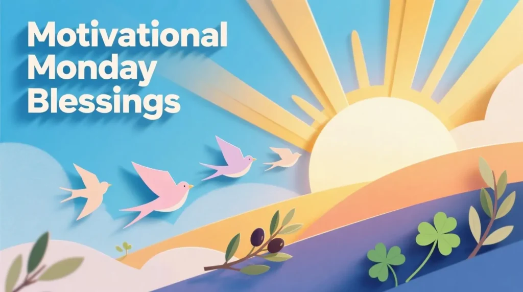 Motivational Monday Blessings