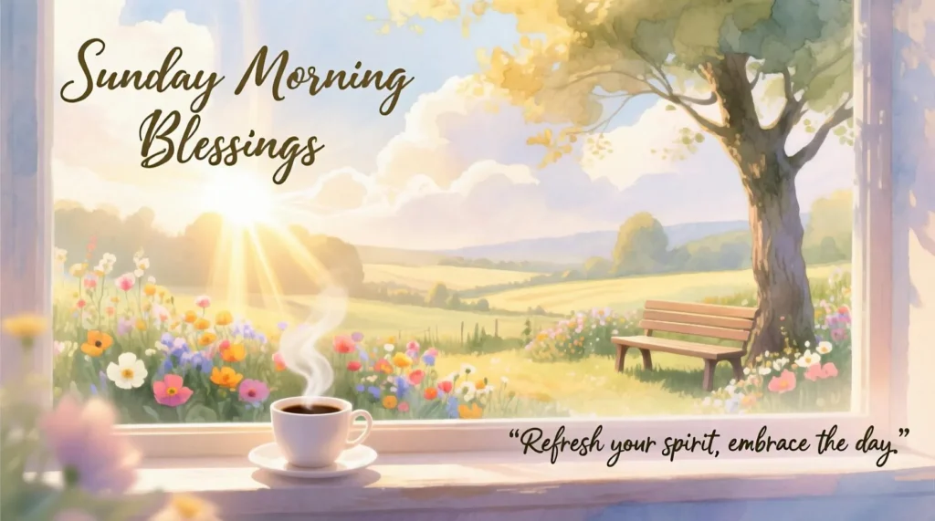 Motivational Sunday Morning Blessings