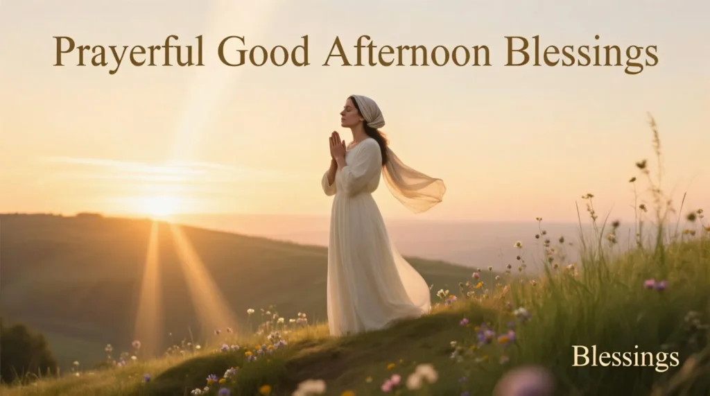 Prayerful Good Afternoon Blessings