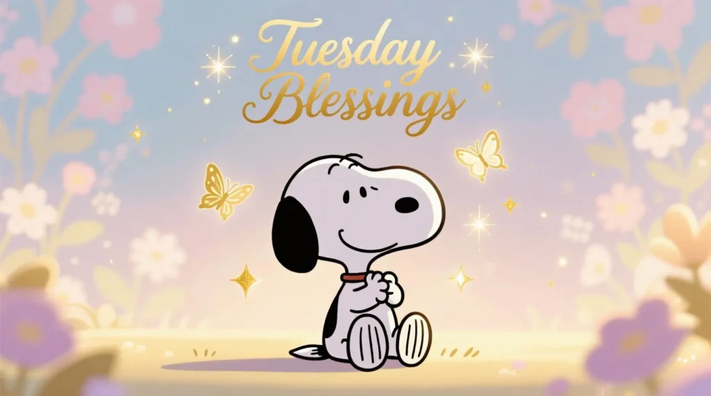 Snoopy Tuesday Blessings