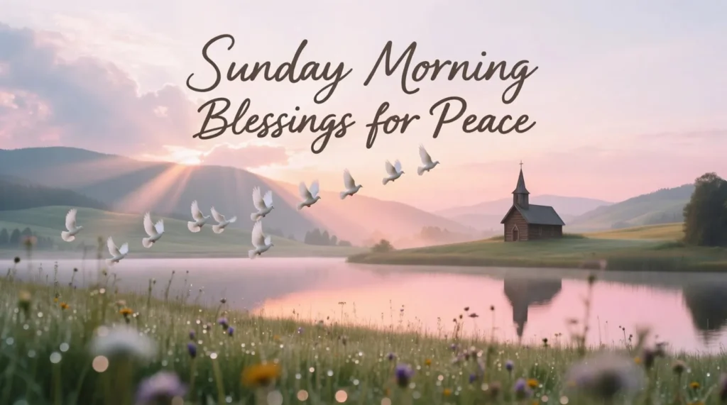 Sunday Morning Blessings for Peace