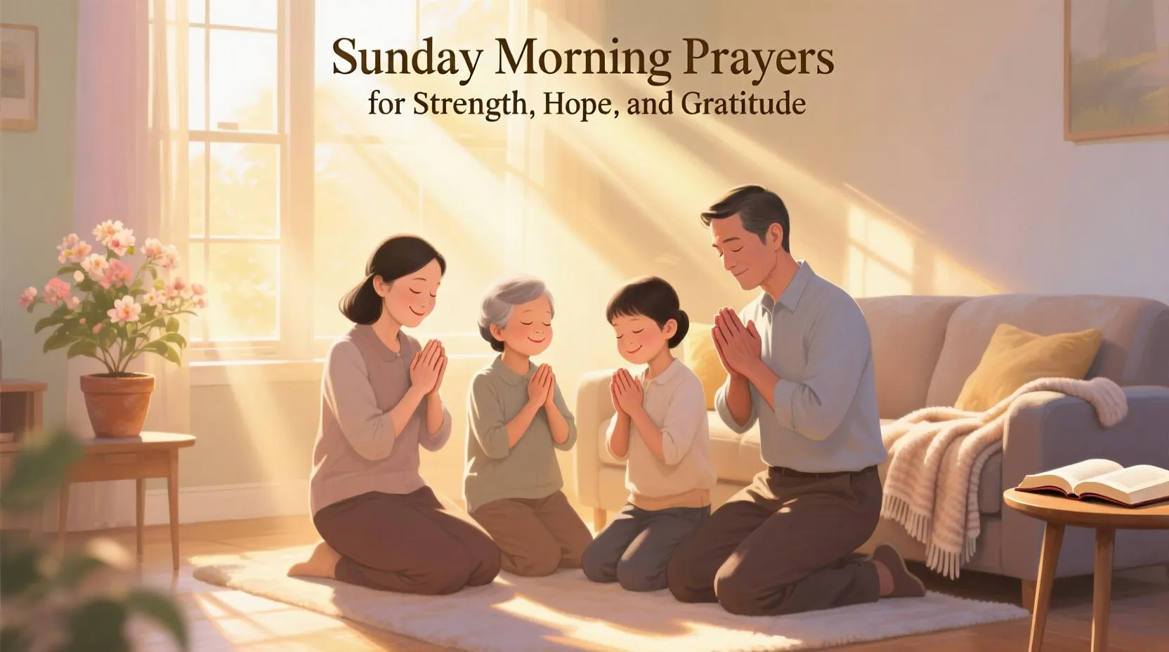 You are currently viewing Sunday Morning Prayers for Strength, Hope, and Gratitude