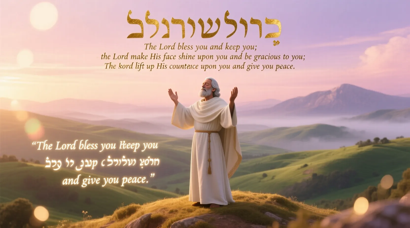 You are currently viewing The Aaronic Blessing: Timeless Words of Hope and Peace in 2025 ✨
