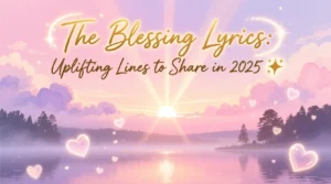Read more about the article The Blessing Lyrics: Uplifting Lines to Share in 2025 ✨