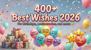 Read more about the article 🎉 400+ Best Wishes for Every Occasion: Birthday, Anniversary, and More