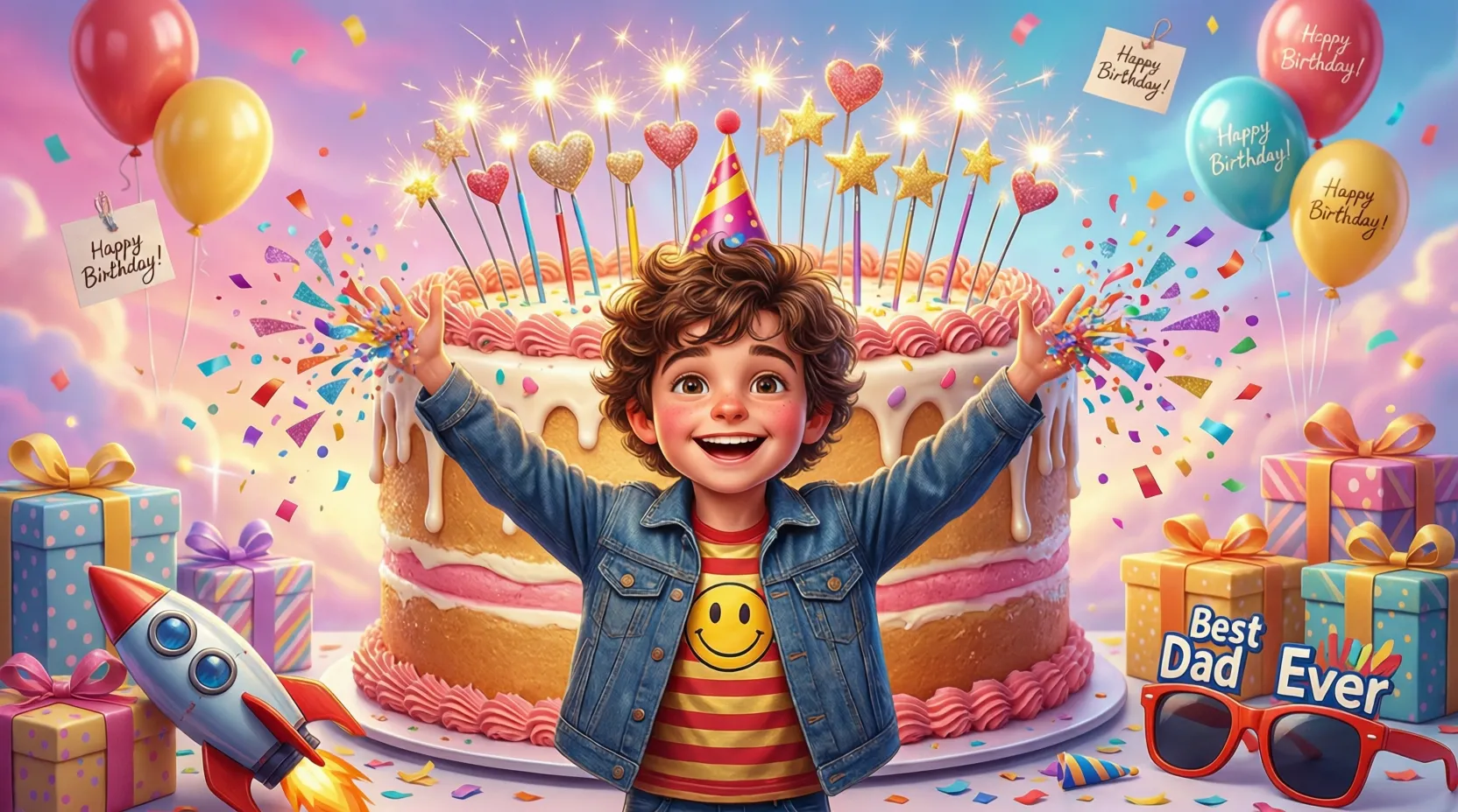 Read more about the article 560+ Sweet and Funny Birthday Wishes for Your Beloved Son 🎉💖