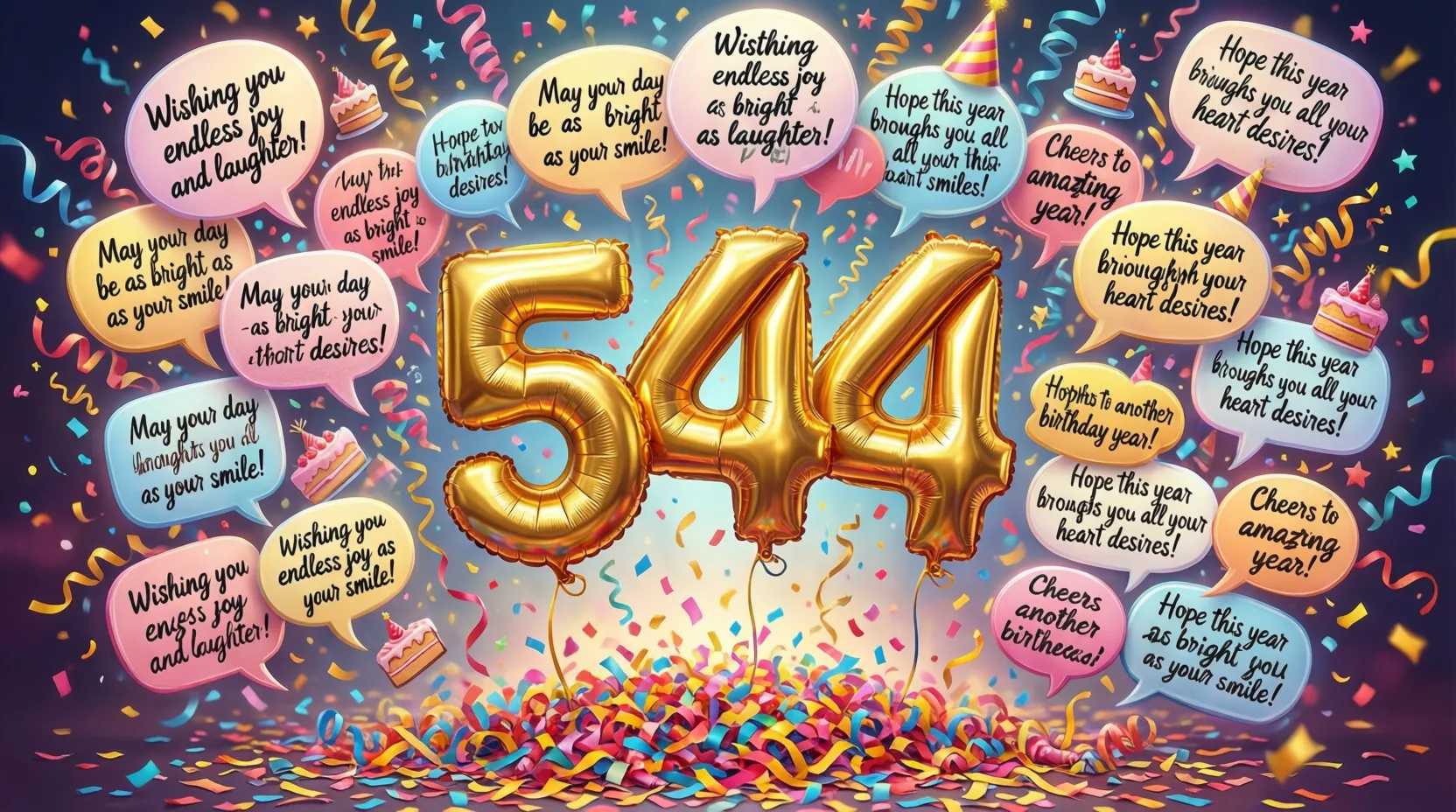 Read more about the article 544+ Happy Birthday Wishes 🎂🎉 for Friends, Family, and Loved Ones