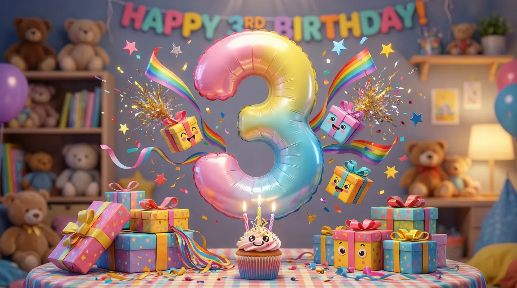 You are currently viewing 333+ Cute and Fun Happy 3rd Birthday Wishes for Kids 🎉🎂