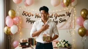 Read more about the article 500+ Loving and Emotional Happy Birthday Wishes for Son 🎂❤️