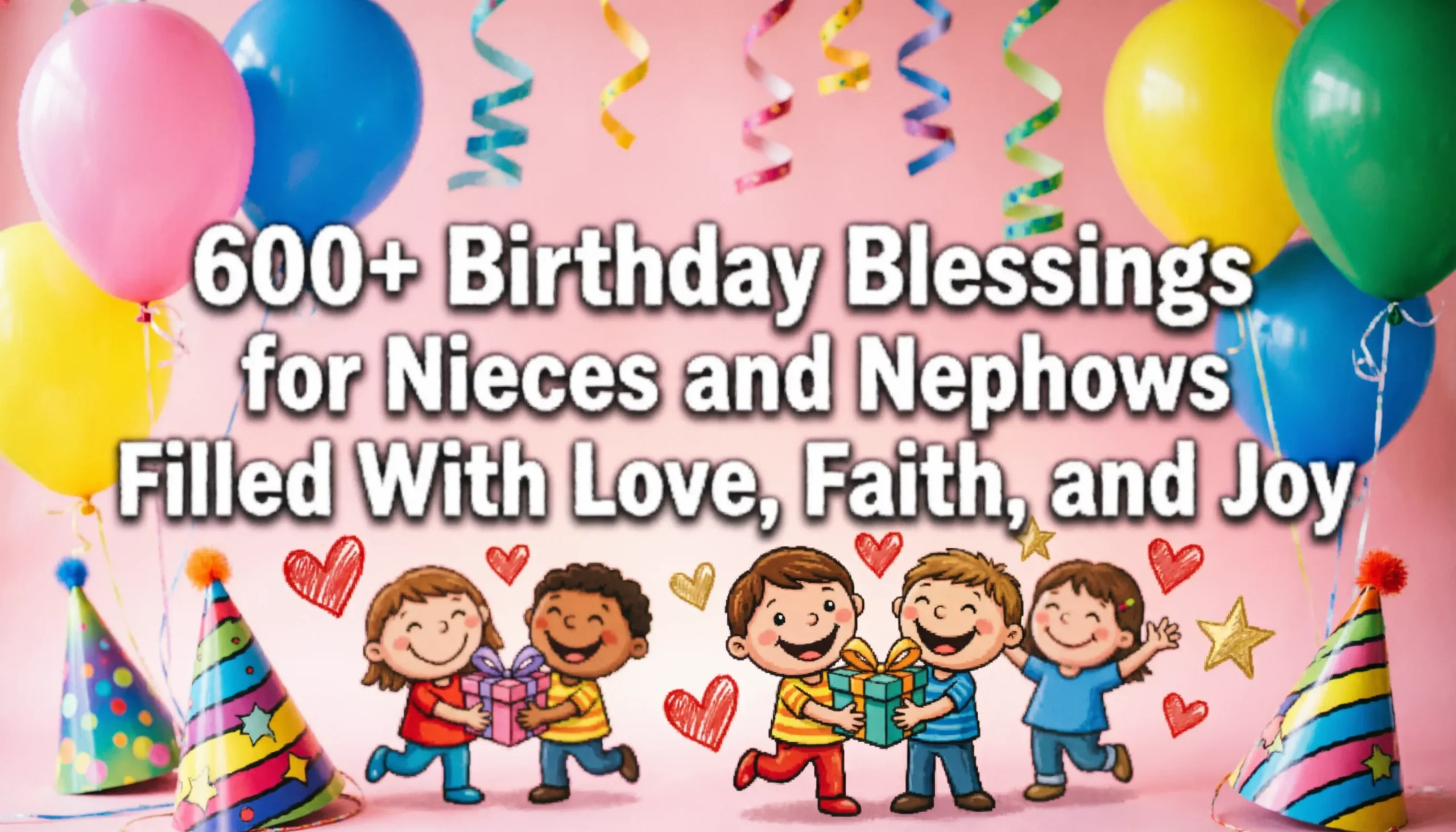 Read more about the article 600+ Birthday Blessings for Nieces and Nephews Filled With Love, Faith, and Joy