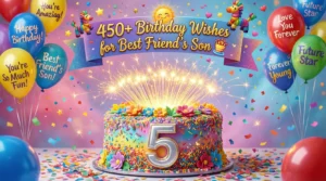 Read more about the article 450+ Birthday Wishes for Best Friend’s Son 🎉🎂 | 2026 Edition