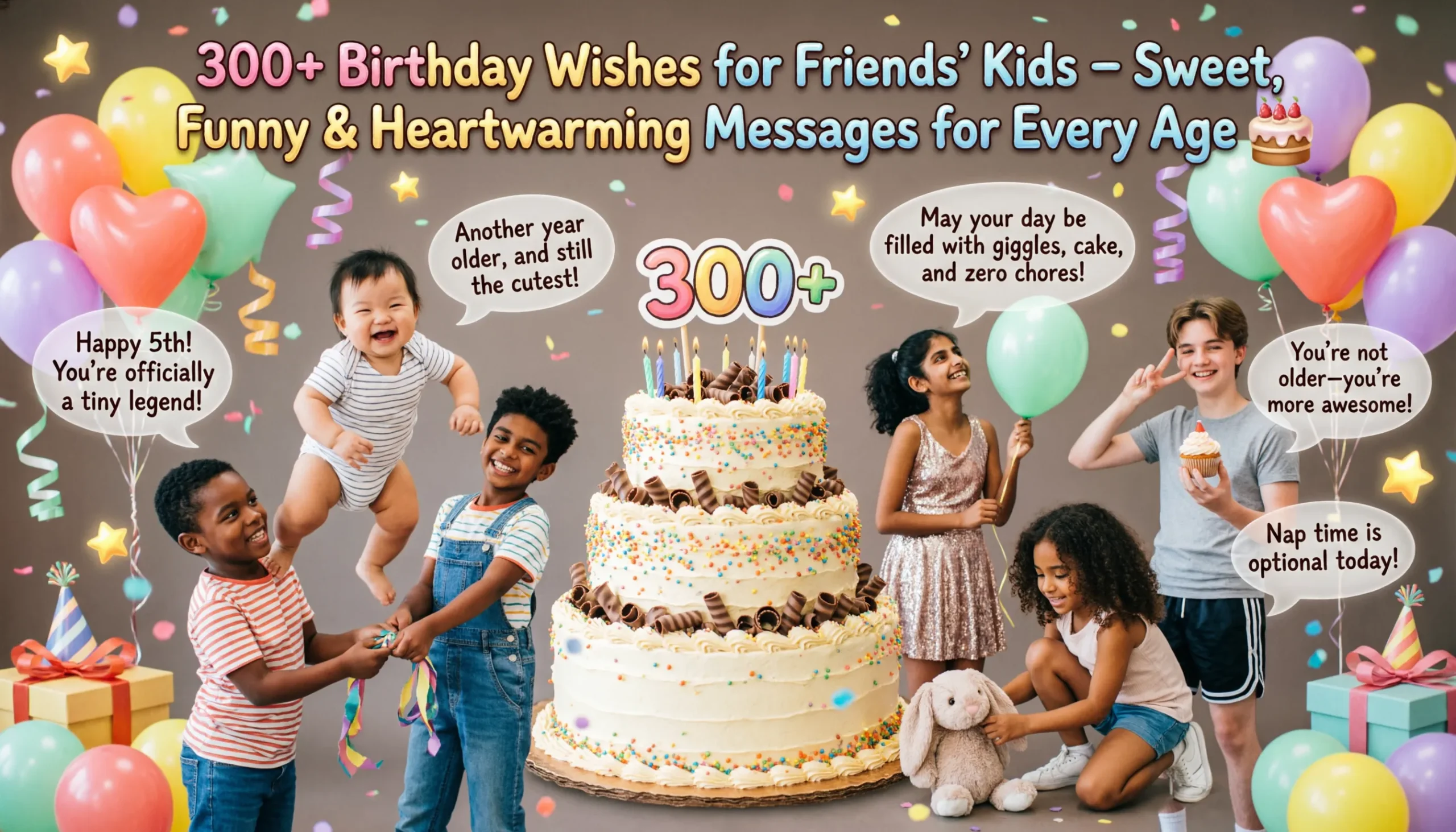 You are currently viewing 300+ Birthday Wishes for Friends’ Kids – Sweet, Funny & Heartwarming Messages for Every Age 🎂