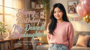 Read more about the article 230+ Best Birthday Greetings for Stepdaughters That Touch the Heart 💕🎂