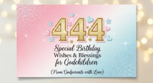Read more about the article 444+ Special Birthday Wishes & Blessings for Godchildren 💕🎉 (From Godparents with Love)