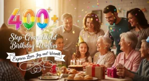 Read more about the article 400+ Step-Grandchild Birthday Wishes – Express Love, Joy, and Warmth💞💞
