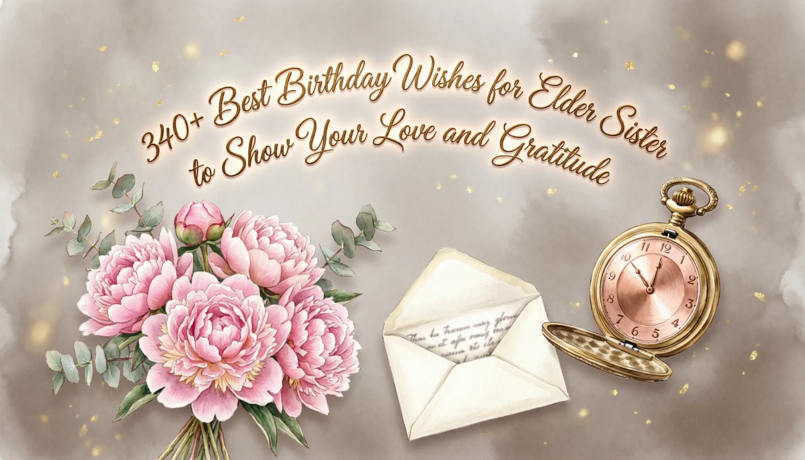 You are currently viewing 340+ Best Birthday Wishes for Elder Sister to Show Your Love and Gratitude 💐🎂