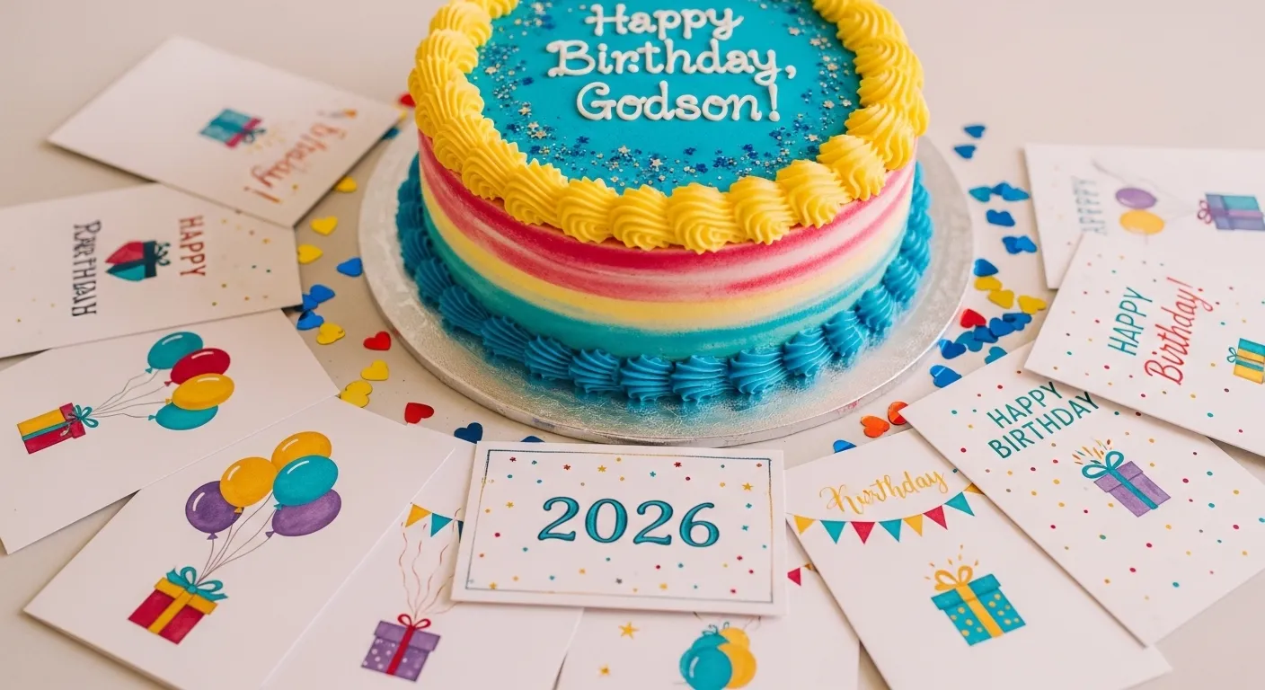 You are currently viewing 340+ Heartfelt Birthday Wishes for Godson 🎂💙 (Sweet & Loving Messages 2026)