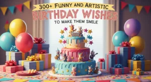 Read more about the article 300+ Funny and Artistic Birthday Wishes to Make Them Smile