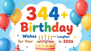 Read more about the article 344+ Birthday Wishes Full of Laughter for Your Grandson in 2026 😆🎂