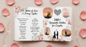 Read more about the article 340+ Romantic 2 Year Anniversary Wishes for Couples to Share Their Love