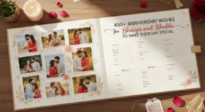 Read more about the article 450+ Anniversary Wishes for Bhaiya and Bhabhi to Make Their Day Special