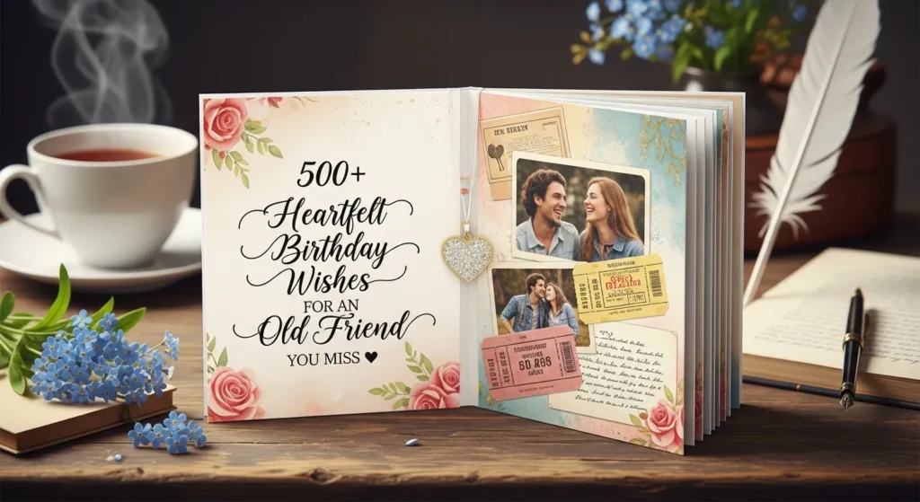 500+ Heartfelt Birthday Wishes for an Old Friend You Miss 💖