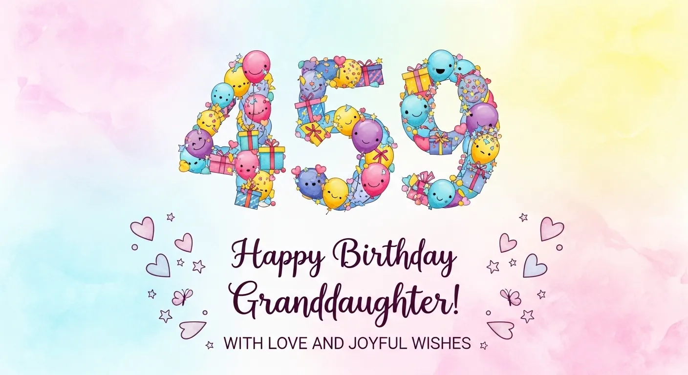 Read more about the article 459+ Happy Birthday Quotes for Granddaughter with Love and Joyful Wishes