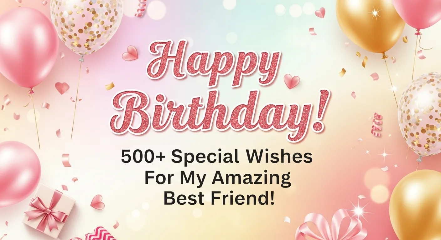 Read more about the article 500+ Special Birthday Wishes for Best Friend Girl That She’ll Love💕💕