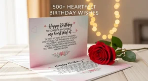 Read more about the article 500+ Heartfelt Birthday Wishes for Your Crush to Impress Them