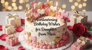Read more about the article 380+ Heartwarming Birthday Wishes for Daughter from Mom 🎂💖