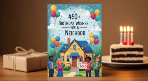 Read more about the article 🎉 490+ Sweet and Thoughtful Birthday Messages for Your Amazing Neighbor