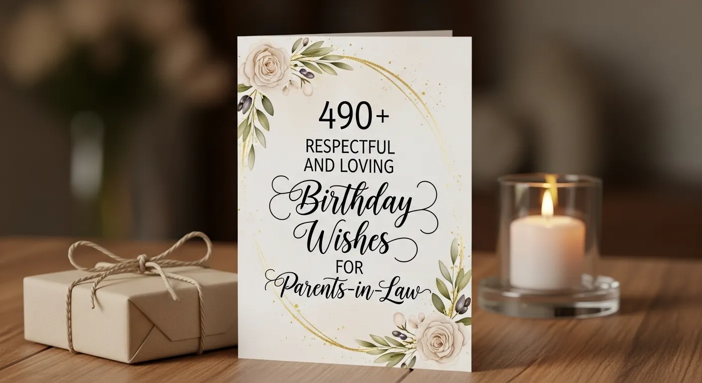 You are currently viewing 490+ Respectful and Loving Birthday Wishes for Parents-in-Law