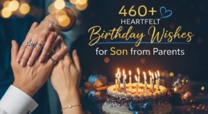 Read more about the article 460+ Heartfelt Birthday Wishes for Son from Parents 🎂💙