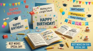 Read more about the article 570+ Happy Birthday Wishes for Students from Teachers and Friends