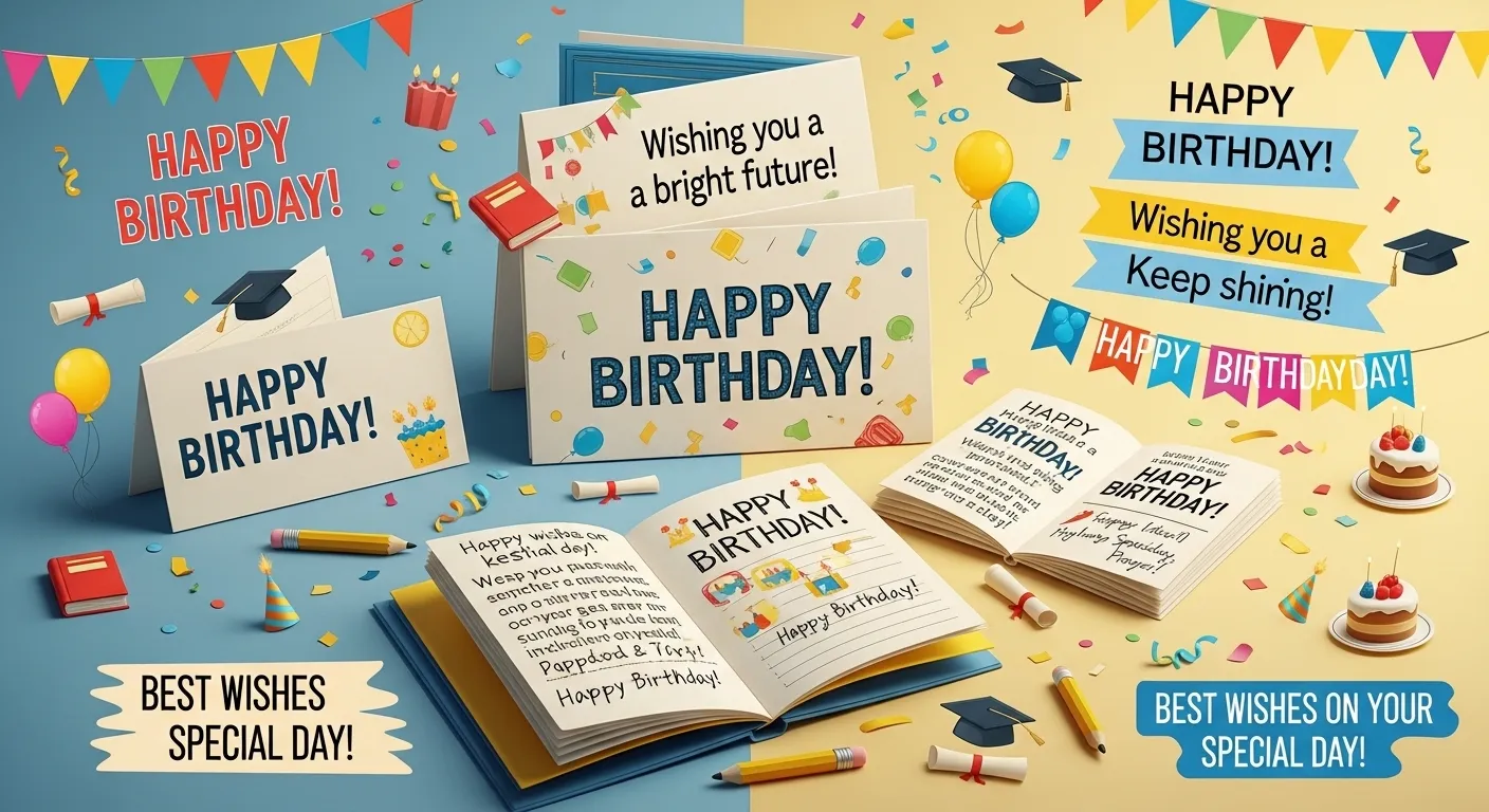 You are currently viewing 570+ Happy Birthday Wishes for Students from Teachers and Friends