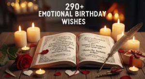 Read more about the article 💞 290+ Emotional Birthday Wishes That Say What Words Can’t Explain