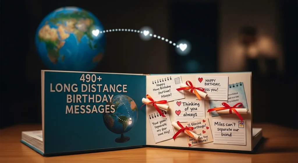 490+ Long Distance Birthday Messages to Make Them Feel Close No Matter the Miles