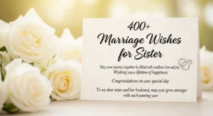 Read more about the article 🌸 400+ Sweet and Loving Marriage Quotes for Sister and Brother-in-Law