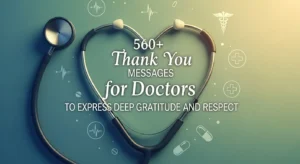 Read more about the article 560+ Thank You Messages for Doctor to Express Deep Gratitude and Respect