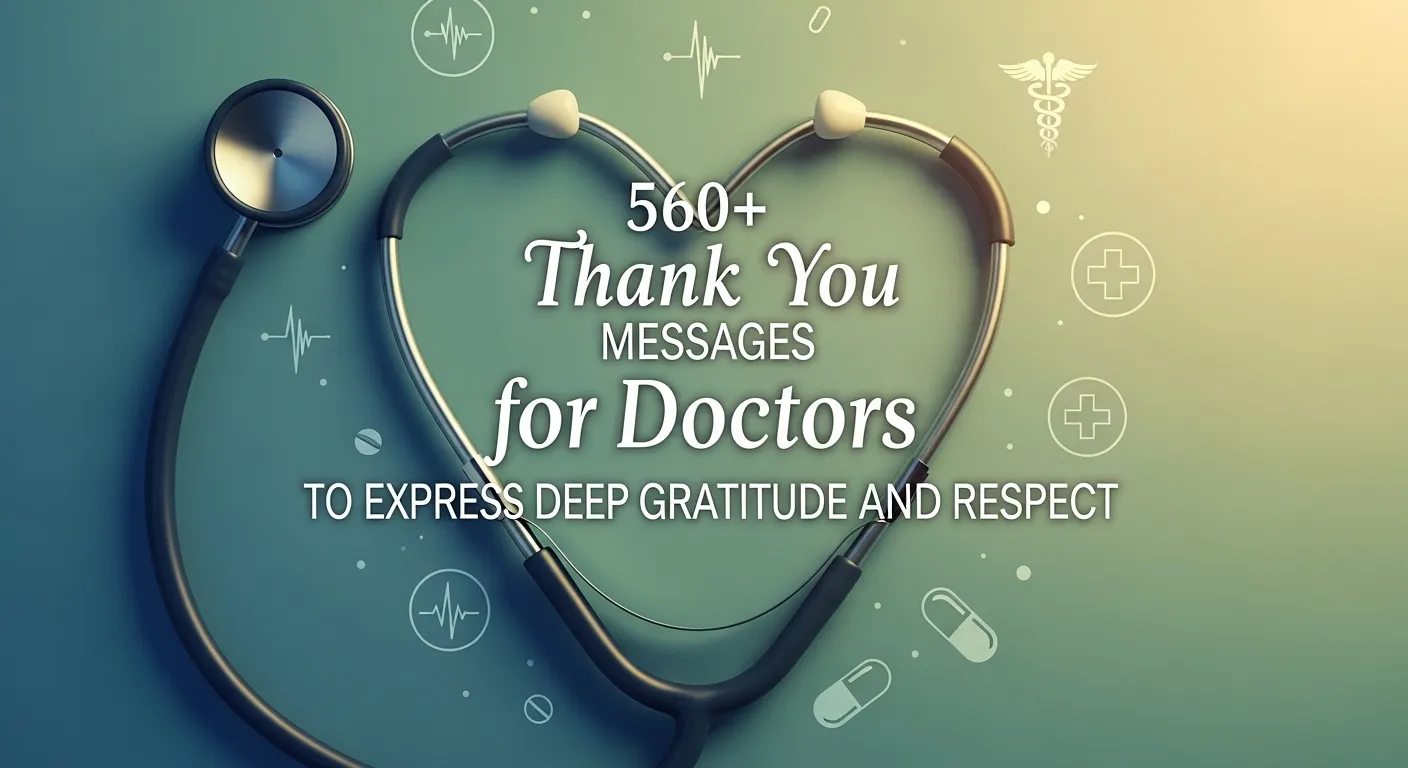 You are currently viewing 560+ Thank You Messages for Doctor to Express Deep Gratitude and Respect