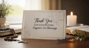Read more about the article 📿 500+ Religious Thank You Messages for Prayers, Support, and Blessings